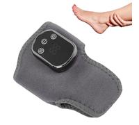 Yanmis Cavigliera Riscaldata Ricaricabile, 5 Impostazioni di Temperatura 40°C-60°C con Timer Intelligente e Tessuto Traspirante, per Sollievo Dal Dolore Alla Caviglia e Calore