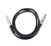 Yanmis Cavo di Alimentazione da 2 Pin Maschio a 2 Pin Maschio, Connettori Compatibili 0B con Cavo Morbido e Leggero di Grado Industriale per Z CAM E2 RED Teradek SmallHD 503