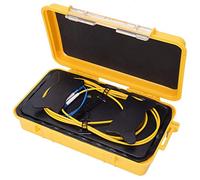 Yanmis Cavo di prolunga di prova LC/UPC-LC/UPC, cavo di prolunga di prova a fibra ottica OTDR 500 m monomodale con scatola di immagazzinaggio