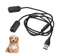 Yanmis Cavo di Ricarica Magnetico, Cavo USB 2 in 1 Adatto per Tractive GPS Dog XL Adventure Tracker con Protezione da Sovracorrente per una Ricarica Stabile