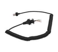 Yanmis Cavo Microfono di Ricambio per Microfono Altoparlante, Compatibile con HM-152 HM-154, per IC-3600 IC-F111 IC-F211 IC-F521 IC-F5028 IC-F6028H IC-2200H, IC-2300H IC-V8000