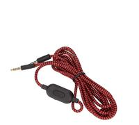Yanmis Cavo per Cuffie Cavo per Cuffia Sostitutivo con Microfono Integrato | Cavo per Cuffie da 2 M, Controllo Volume per Telefono PC G 233/433 G Pro G Pro X, Elimina i Bassi Sordi, Lunga Durata