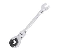 Yanmis Chiave a Cricchetto con Testa Flessibile Aperta 13 Mm, Chiave Combinata a 72 Denti, Chiave a Cricchetto Regolabile a 180° per Tubi di Carburante, Freni e Aria condizionata.