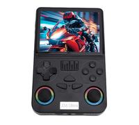 Yanmis Console di Gioco Portatile retrò, Console di Gioco retrò di Videogiochi Classico con Schermo da 4 Pollici 720x720 Memoria da 128 GB Batteria da 3000 MAh per Lettori Doppi 2D 3D (BLACK)