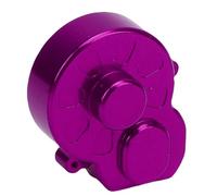 Yanmis Coperchio dell'alloggiamento della Trasmissione RC in Alluminio CNC Preciso per Auto RC 1/24, Sostituzione del Coperchio del Anodizzato Leggero e Resistente (PURPLE)