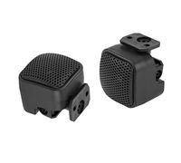 Yanmis Coppia di Tweeter Audio per Auto Universali con Suono Potente e Potente per Tutti i Sistemi Audio per Auto 12 V, Design Compatto e Resistente in Plastica Nera