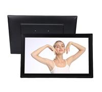 Yanmis Cornice Digitale da 21,5'', Cornice Digitale WiFi con Touch Screen IPS 1920x1080, 1G DDR3+32GB, Sensore di gravità, Condivisione di Foto/video Tramite APP, Visualizzazione (Spina europea)