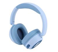 Yanmis Cuffie Bluetooth per Bambini, Auricolari Wireless Cablati On-ear Luci a LED Limite Volume 85/103 DB 25 Ore di Riproduzione con Archetto Regolabile per Bambini Adolescenti (BLUE)