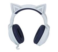 Yanmis Cuffie Cat Ear, Cuffie Wireless Bluetooth 5.4 con Effetti di Luce LED e Limite di Volume di 85 DB, Over Ear Pieghevoli con Microfono per Bambini Adolescenti (BLUE)