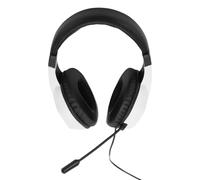 Yanmis Cuffie da Gioco Cablate USB, Driver da 40 Mm con Isolamento Acustico, Surround Virtuale 7.1 con Illuminazione RGB e Microfono Flessibile con Cancellazione del Rumore, per PC (WHITE)