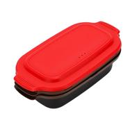 Yanmis Cuociuova per 2 Uova con Padella Antiaderente, for Uso in Microonde | Set di pentole per microonde a riscaldamento rapido con coperchio, friggitrice per uova e bracconiere per colazione