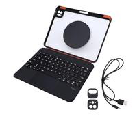 Yanmis Custodia da Tastiera Adatta per IOS 11/10 PRO 1/2/3/4 AIR 6/5/4 A16 11 ° GEN 11 Pollici 2025, 7 Cover Tastiera Staccabile Wireless Retroilluminabile con Trackpad Multi Touch,
