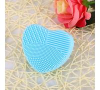 Yanmis Detergente per Pennelli Trucco Lavapavimenti in Silicone con Design a Punta di Dito Strumento Portatile per la Pulizia Quotidiana Viola (BLUE)