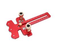 Yanmis Dima per Taglio Sottile, Utensili per Lavorazione del Legno in Lega di Alluminio con 3 Pulegge, Guida per from Tavolo con Scala Regolabile per Scanalatura a U from 3/8" X 3/4"