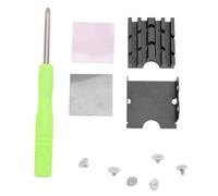 Yanmis Dissipatore di Calore SSD M.2 2230, Dissipatore di Calore SSD M.2 PCIE NVME con Cuscinetti Termici in Silicone, Dissipatore di Calore a Doppia Faccia per PC M.2 NVME SSD per