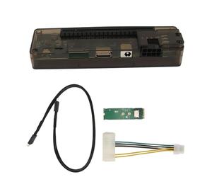 Yanmis Dock per Scheda Video Esterna per Laptop, Dock per Scheda Video Dock per GPU Esterna per Chiave PCIE M.2 M per Docking Station per Notebook OCuLink 64GT/S Exp GDC