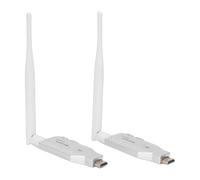 Yanmis Estensore di Interfaccia Multimediale Wireless 4K, Amplificatore, Trasmettitore e Ricevitore Wireless Fino a 50 Metri in Ambienti Interni per la Visione in Tempo Reale e