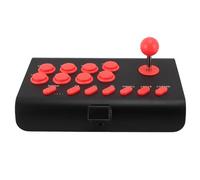 Yanmis Fight Stick, Controller di Gioco di Combattimento Wireless Bluetooth con Programmazione Turbo Macro, Joystick di Combattimento Ergonomico per iOS, per Android, per per