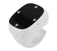 Yanmis Fingertip Bluetooth Remote Control, Photografia di Supporto Anello di Scorrimento Wireless, Registrazione Video, Navigazione Video Breve, Pagina del Libro Elettronico (WHITE)