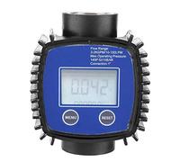Yanmis Flussimetro Digitale, misuratore di Portata Digitale ad Acqua ad Alta precisione con misuratore di Portata a trubina con Filettatura Interna 1 "