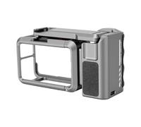 Yanmis Kit Street Grip per Gabbia Action Camera Action 5 Pro 4 3 | Supporto per Impugnatura per Fotocamera con Otturatore Oscillante, Foro Filettato Ergonomico da 1/4 di Pollice, per