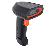 Yanmis Lettore di Codici a Barre 2D Portatile, Lettore di Codici a Barre con Trasmissione Vocale Intelligente AI Wireless Scansione Omnidirezionale a 360° IP54 Antipolvere per Inventario di