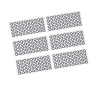 Yanmis Marcatori per Scansione 3D, 1000 Pezzi Marcatore Punto di Riferimento Punto di Tracciamento 3D ID 6 Mm Diametro Esterno 10 Mm Alta riflettività, Punti di Tracciamento Accurati