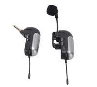 Yanmis Microfono Wireless per Fisarmonica UHF, Suono HD, Lunga Portata 30 M, Durata della Batteria 6 Ore, con Ricevitore, per Spettacoli Sul Palco e Musica Dal