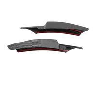 Yanmis Miglioramento Aerodinamico dello Splitter Laterale del Labbro del Paraurti Anteriore per E90 E91 M Sport 2009-2012 Look in Fibra di Carbonio, Confezione da 2