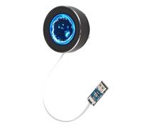 Yanmis Modulo Display LCD Rotondo da 1,3 Pollici, Modulo Schermo Seriale Touch Capacitivo con Risoluzione 320x240 per il Controllo della Casa Intelligente