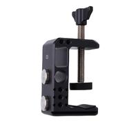 Yanmis Monte della Fotocamera per Morsetto C, Fotografia C Marcustica C con Base di Rilascio Rapido da 38 Mm per Supporto per la Luce del Treppiede, Fori di Localizzazione da 1/4 da