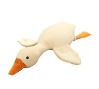 Yanmis Morbido Cigno Che Abbraccia Cuscino Peluche Carino Anatra Peluche Sviluppo Empatia per Bambini Adulti 500 G Confortevole Cotone PP Giallo (Yanmisyam8fqu3lg-1)