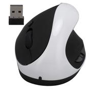 Yanmis Mouse Ergonomico per Mano Destra, Silenziosi, DPI Regolabile, Mouse Ricaricabili, Mouse Verticale Wireless 2.4G per PC Laptop Tablet (White)