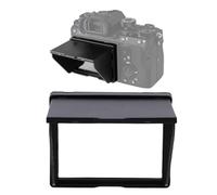 Yanmis Paraluce per Schermo LCD da 3,2 Pollici, Paraluce Pieghevole per Schermo LCD per Fotocamera Blocco Parasole Protezione per Display Antiriflesso Copertura per Parasole