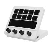 Yanmis Rivelle Controller in Streaming, Tastie di Controllo del Controller di Flusso di Flusso di Flusso Personalizzabile con 10 Tasti Dashboard Casa LCD Personalizzabile