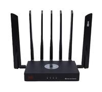 Yanmis Router WiFi 6 5G, Router Cellulare 5G Doppia SIM con Modulo SDX62 Chip IPQ5018, WiFi 6 Dual Band AX3000, 7 Antenne Ad Alto Guadagno, Porta 2, per Streaming 4K e Oltre (Spina europea)