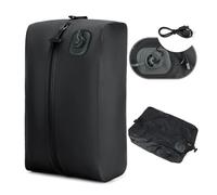 Yanmis Sacchetti Sottovuoto da Viaggio con Pompa, Cubetti di Imballaggio a Compressione da 20 Litri, Sacchetti Sottovuoto, Sigillanti Salvaspazio per Vacanze in Crociera (griglia nera)