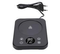 Yanmis Scaldatazze, Riscaldatore Elettrico per Bevande da 36 W con 9 Impostazioni di Temperatura, Timer 12 Ore, Spegnimento Automatico, per caffè, tè, Acqua, Latte, Tazze (Spina europea)