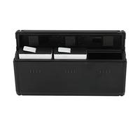Yanmis Scatola Caricabatteria a Ricarica Rapida per Action Camera 11 10 9, Hub di Ricarica a Triplo Slot con 2 Batterie, Custodia Tascabile Visualizza lo Stato di Carica, Ingresso Tipo C da 15 W