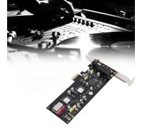 Yanmis Scheda Audio PCIE, con Scheda Audio Interna HiFi DAC ES9018K2M per Supporto Android SSS1700 Rapporto Segnale/Rumore Digitale Coassiale in Fibra Ottica 100 Db