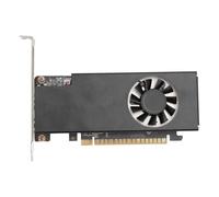 Yanmis Scheda Grafica 4G 128 Bit con Ventola di Raffreddamento, Memoria Video GDDR5, Uscita DVI, per PC da Gioco ITX, Multimedia HD