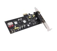 Yanmis Scheda Interna HiFi PCIe per PC con Adattatore DAC ES9018K2M a 7.1, Staffa a Basso Profilo, Plug and Play, Nessun Driver Richiesto per/OS X/