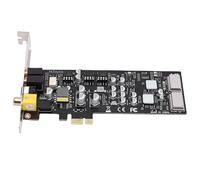 Yanmis Scheda PCI Express Interna, Scheda PCIE HiFi SNR da 100 DB con Staffa a Basso Profilo per PC Desktop, Interfacce Multiple, Frequenza di Campionamento Elevata