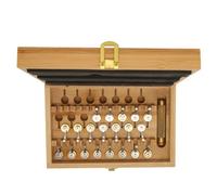 Yanmis Set di Strumenti Professionali per la Riparazione di Orologi con Avvolgitore a Molla per Orologi per Addetti Alla Manutenzione degli Rame 8,1" X 5,4" X 2,4" per la Riparazione di