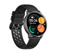 Yanmis Smartwatch GPS con Display HD da 1,32 Pollici, Include Altimetro Barometro Bussola, Oltre 100 modalità Sport, Frequenza Cardiaca Sonno, Monitoraggio Mestruale, Orologio Fitness (BLACK)