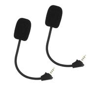 Yanmis Sostituzione del Microfono, Boom del Microfono Si Adatta a Cuffie di Gioco Wireless Alfa Cloud, Cuffia da Gioco Che Annulla il Rumore Microfono Staccabile da 3,5 Mm, 2 Pezzi