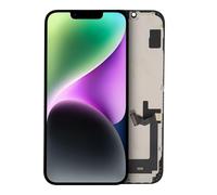 Yanmis Sostituzione Schermo LCD da 6,7 pollici per IOS 14 Plus Display Touch 3D Digitalizzatore con Kit di Riparazione A2632 A2885 A2886, Gruppo Schermo Incell Compatibile con 14 Plus (A2632 A2885