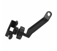 Yanmis Staffa Porta Radio Bidirezionale, Supporto per Specchietto Retrovisore Moto con Struttura in ABS e Lega di Alluminio, per Radio CB Portatili e Scanner