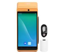 Yanmis Stampante Ricevuta PDA PDA Stampante Termica Efficiente per Android 12, Scanner a Barre QR 1D 1D, Stampante PDA Portatile, Supporta 4G LTE 5G WiFi Bluetooth NFC