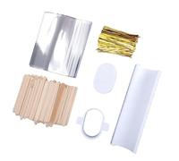 Yanmis Stampo per Cake Pop con Taglia e Spingitore, Kit Fai da Te per | Kit per creare cake pop con vassoio, 100 bastoncini e sacchetti, per preparare biscotti, brownie e caramelle